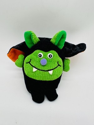 Vtg JcPenney Chosun Vampire Dracula Beanie Plush Sound & Light Up Rare Works 5''
