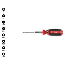 9-In-1 Square Drive Multi-Bit Screwdriver