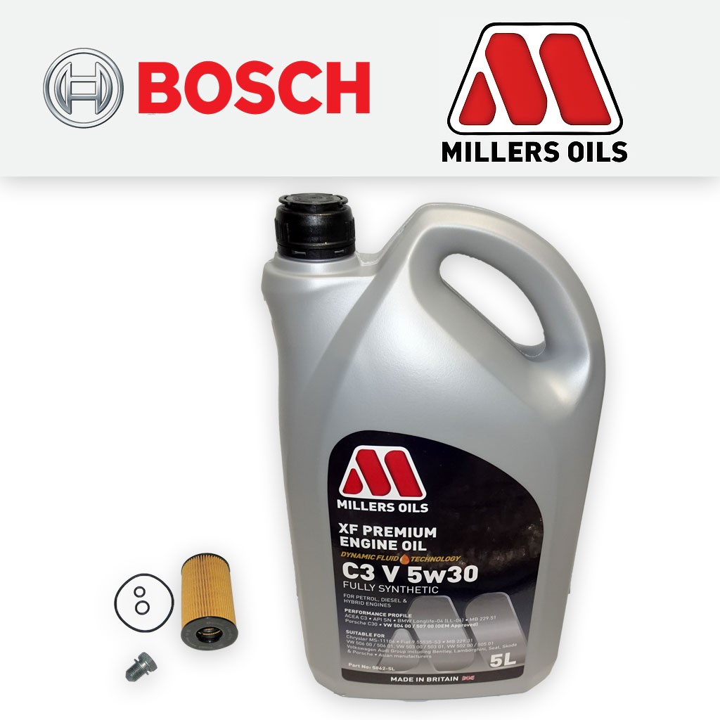 SERVICE KIT for VW GOLF MK6 2.0 TDI CFF* CFGB CFHC CLCA OIL FILTER+OIL 2009-2012