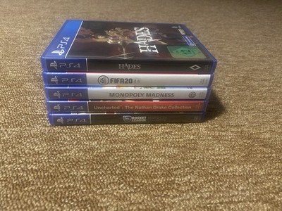 5x PS4 Spiele Hades Monopoly Uncharted Rocket League PlayStation spiele 