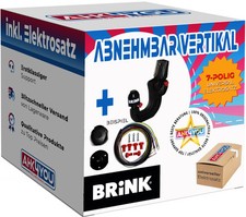 AHK BRINK für LandRover Range Rover Sport 05-09 abnehmbar + 7-pol ABE ES 