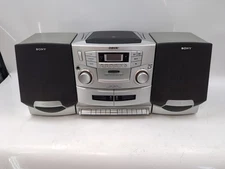 Sony CFD-ZW755 BoomBox CD/Radio/Cassette-Corder *Tested Working* - EB-18465 -
