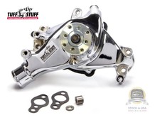 Tuff-stuff 1448na Sbc Water Pump Long Chrome Supercool For Small Block Chevy