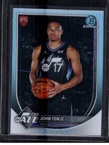 John Tonje – 2025-26 Bowman Basketball · Base Card Rookie Red Rc Variation #BRR-49 John Tonje
