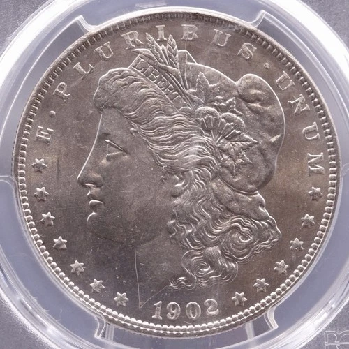 1902 $1 Morgan Silver Dollar PCGS MS66 Gem Uncirculated Classic Silver Coin