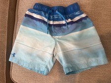 Set Of 4 Boys Under Armor Swim Trunks - Size YSM