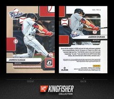 Jarren Duran 2022 Panini Donruss Optic The Rookies RC #TR-3 Boston Red Sox