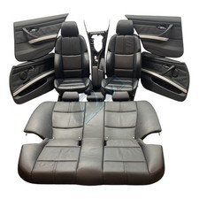 BMW 3 Series E90 M3 Black Leather Seats Door Cards Non Heated