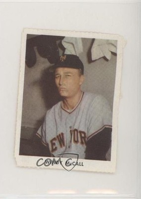 1955 Golden Stamps New York Giants Windy McCall Rookie RC 0c6
