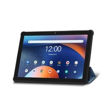 PRITOM 2026 10'' Tablet with Case, 5Ghz WiFi 6, 64GB, HD IPS, 6000mAh, Blue