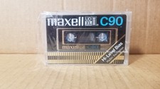 Maxell UD XLII C90 Hi-Level Bias Cassette Tape Damaged Plastic Wrapping