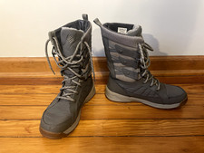 Columbia Alpine Hills Omni-Heat Waterproof Gray Boots - Women's Size 8