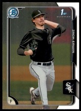 2015 Bowman Draft Picks & Prospects Chrome Zack Erwin Chicago White Sox #24