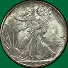 1940-S Walking Liberty Half Dollar Uncirculated UNC Coin #40234