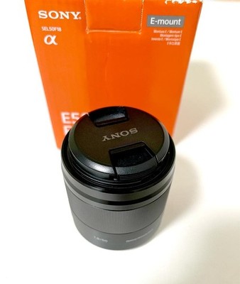 Sony SEL50F18 50mm F1.8 OSS E Mount Lens for APS-C Cameras Black