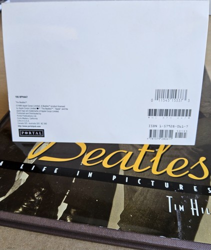 The Beatles A Life In Pictures Tim Hill & blank Beatles greeting card - Imagen 4 de 14