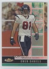 2008 Topps Finest Green Refractor/X-Fractor 172/299 Owen Daniels #88 0a1