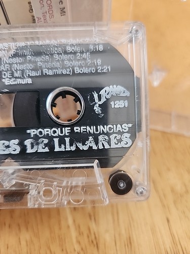 Los Cadetes De Linares – De Romance Con Los Cadetes De Linares Cassette 1990 - Foto 14 di 14