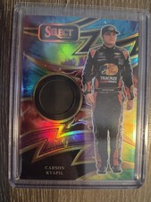 Carson Kvapil 2025 Panini Select Nascar Sparks Patch Tye-Dye SP /25