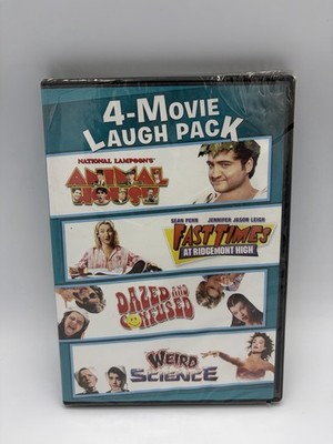 4-Movie DVD Pack:  Animal House + Fast Times + Dazed Confused + Weird Science