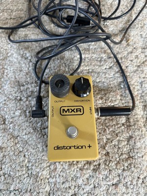 MXR Distortion + Plus Overdrive Vintage 1979-84 - Block Logo Guitar Effect Pedal
