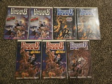 Marvel-Punisher P.O.V. #1-4 Complete Series Jim Starlin-1991 several Duplicates