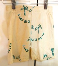 Zara Childs Toddler Beige Surf Big Olita Stretch Waist Shorts Size 2-3 Years