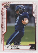 2020 Upper Deck CFL Red 81/165 Ronnie Pfeffer #154 o1h