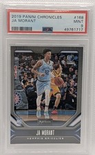 PSA Mint 9 - 2019-20 Panini Chronicles - Playbook Ja Morant #168 (RC)