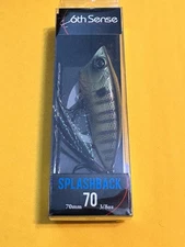 6th Sense Splash Back 70 Top Water 3/8oz  70mm  Bluegill Fire