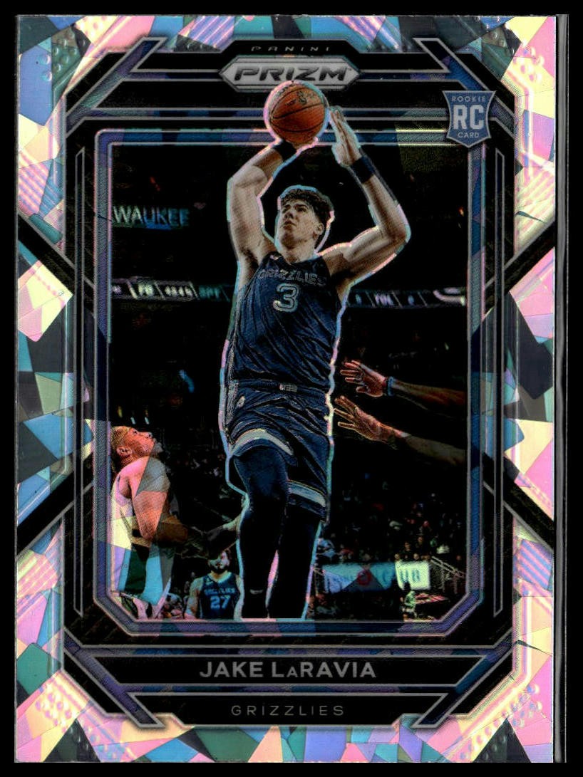 2022-23 Panini Prizm #244 Jake LaRavia Prizms Ice