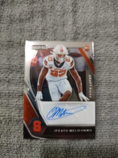 ifeatu melifonwu 2021 prizm draft rookie auto lions syracuse #DPA-IME