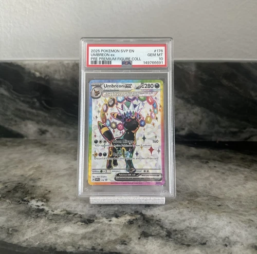2025 POKEMON SVP EN-SV BLACK STAR PROMO #176 UMBREON EX PSA 10