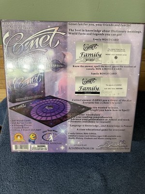 Comet: The Fast Path to Learning: Active Minds Educational Family Board Game NEW
