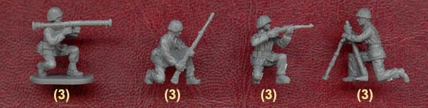 Waterloo 1815 1/72 AP027 SEGUNDA GUERRA MUNDIAL Marines de Estados Unidos (Guerra del Pacífico) caja x10 (sin caja original) Foto 3 de 4