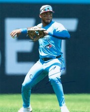 Leo Jimenez Toronto Blue Jays Autographed 8x10 (#4)