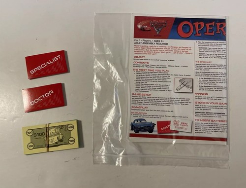 Disney Pixar Cars 2 Operation Game by Hasbro - 2011 Edition - Complete! - Picture 5 of 11