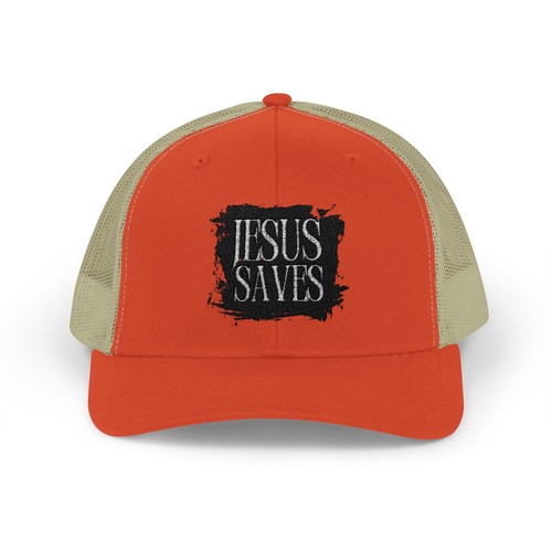 Jesus Saves Snapback Trucker Cap, Faith Hat, Christian Cap, Religious Gifts, - Picture 14 of 85