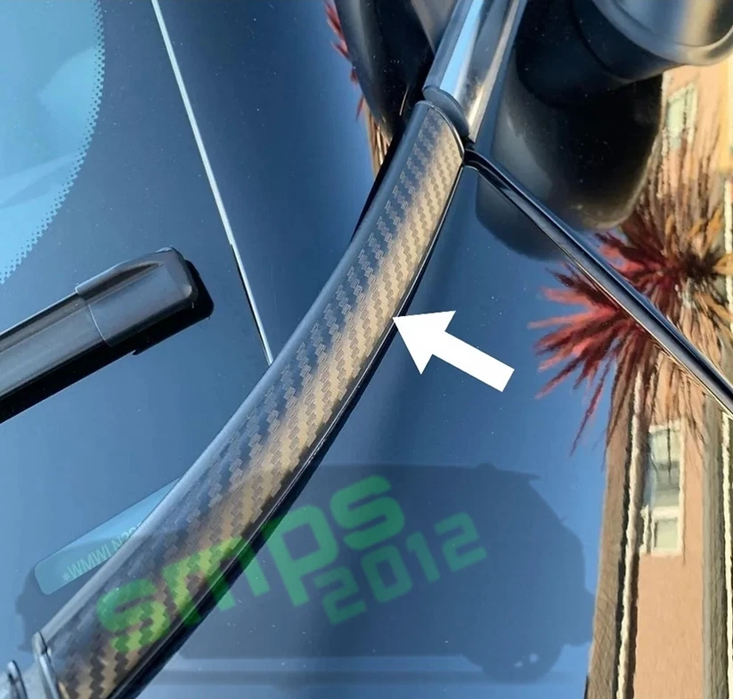 Mini R59 Roadster Opaco Fibra di Carbonio De-Chrome Premium Linea Cintura Kit - Immagine 3 di 4