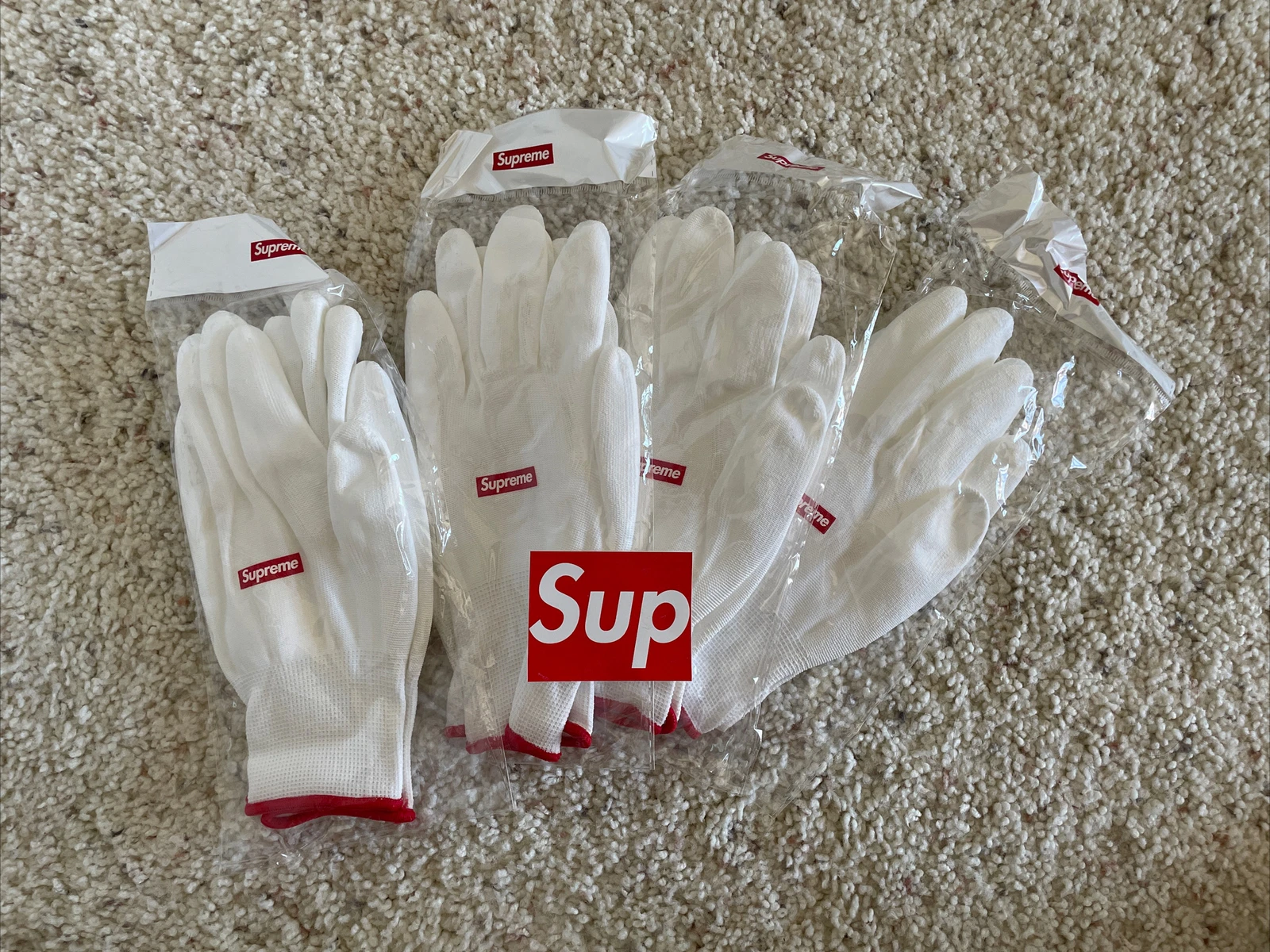 ┥ Gants caoutchoutés Supreme FW20 100 % AUTHENTIQUES NEUFS À LA MAIN PRÊTS À ÊTRE EXPÉDIÉS 2