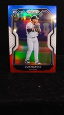 2021 Panini Prizm Luis Garcia  Red White Blue Rookie Houston Astros #90