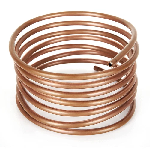 Tubo de cobre blando T2 Ø 1/2/3/4/5/6/8/10/12~16 mm bobina de refrigeración microboro - Imagen 3 de 15