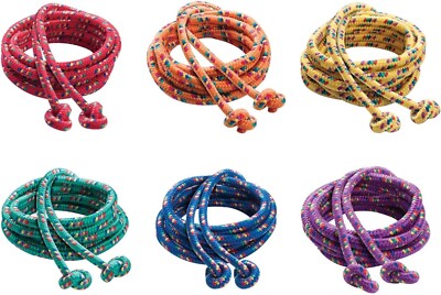 Champion Sports 16FT Nylon Braided Jump Rope, Multiple Color Options