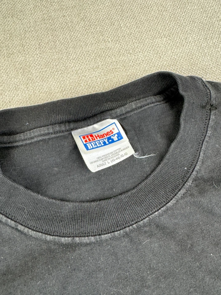 Винтажная футболка Ranma размер 1/2 большая черная 90-е манга аниме искусство Румико Такахаси - Изображение 3 из 4