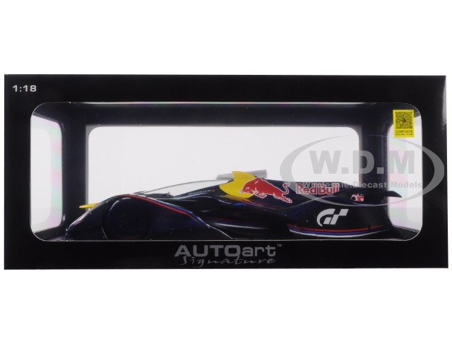 RED BULL X2014 FAN CAR RED BULL COLOR SEBASTIAN VETTEL 1/18 CAR BY
