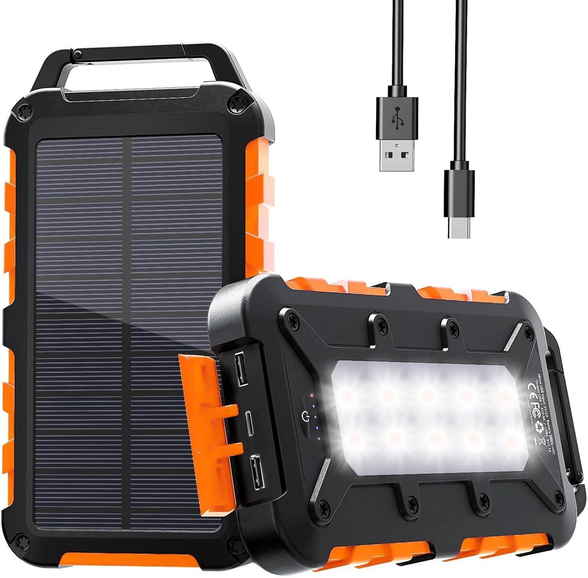 Boîte De Charge Solaire Portable Pour Piles AA/AAA - 1W, 4V, Panneau Polycristallin