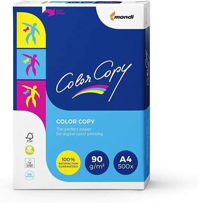 Color Copy Laserdruckpapier Druckerpapier Kopiererpapier 90g/m2, A4, 500 Blatt