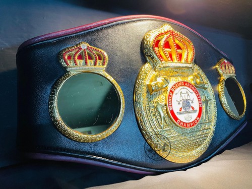 Cintura WBA World Boxing Association Championship cintura in pelle personalizzata adulto - Foto 2 di 5