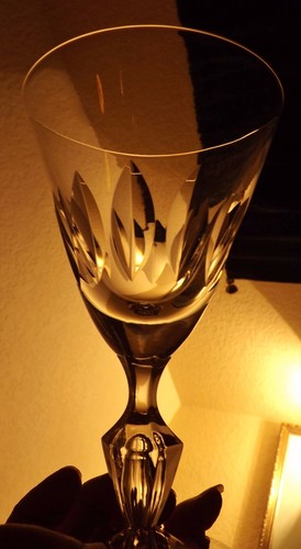 Tiffin Franciscan Festival Wine Goblet 5 1/4" T 5 Available - Picture 3 of 9