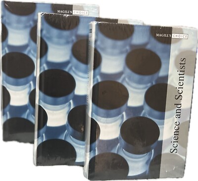 Science And Scientists Book Set 3 Vol Hardcovers Magill s Choice 2006